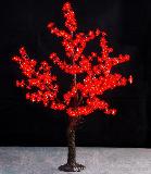 1.5m Artificial led cherry tree light Christmas decoration light FZ-384 Red