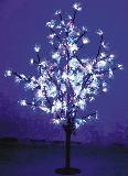 1.5m RGB led tree light pine/cypress plastic petal ZX-480-01