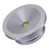 1W LED Downlight with Excellent Aluminum Alloy Heat Sink