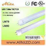 DLC LED tube T8 with UL rated,5yrs warranty