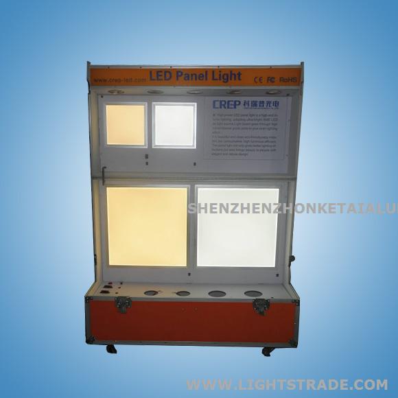 Durable LED Showcase Lighting Tester Display Demo Cabinet