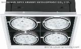 4 heads grille downlight recessed