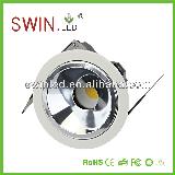 6-15W dimmable led downlight with high lumens
