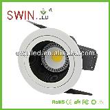 High lumen 6-15W CE RoHS certificated dimmable led downlight