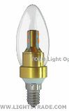 Manufacture led candle light 4w dimmable lamps e14 e27