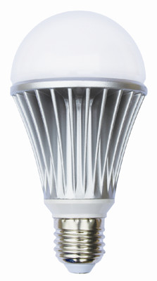 Cheapest A60 Silver Aluminum Housing Shell 11W LED Bulbs, E27 Socket