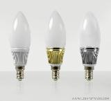 LED candle light Decoration lamp 3w,warm white bulb CE certification