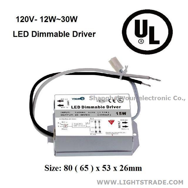 12~30W- Triac dimmable LED driver