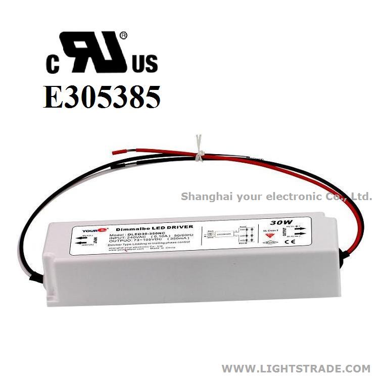 30W- Triac dimmable LED driver