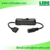 LED Tape Light Cable with On/Off Switch