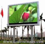 P10 outdoor full color fixed installation led display screens