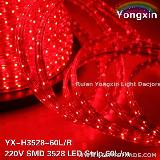 220v waterproof SMD 3528 Led Strip Light with good quality