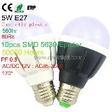 7W Plastic A60 LED Bulb