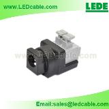 New Easy DC Female Connector For LED lighting,No Soldering, No Scewing