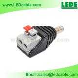 New Easy DC Male Connector For LED lighting,No Soldering, No Scewing