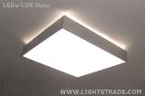 Ceiling Mounted LED Panel with transluscent Cover