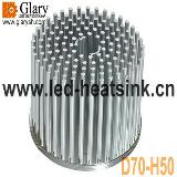 70mm Cold Forging Aluminum 1070 LED Cooling/Heatsinks/Radiator