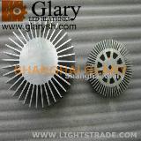 GLARY Aluminum 6063 Round Extrusion Heat Dissipation Cooler for LED Ceiling Lights