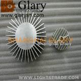 GLARY aluminum 6063 round extruded profile heatsinks/radiator/cooler