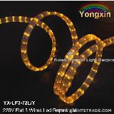 3 Wire Flat Led Rope Lighting 120V for Holiday Decoration