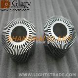 61mm Aluminum Round Extrusion Profile for LED Cooler