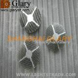 90mm Aluminum 6063-T5 Round Extruded Profiles for LED Lights