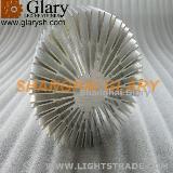 100mm Aluminum 6063-T5 Round Extruded Profiles LED Heat Exchanger