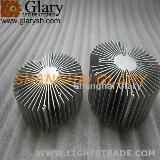 99mm Round Aluminum Extrusion Profiles for LED Light Heat Dissipator