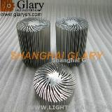 90mm High Power LED Down Light Aluminum Extrusion Profiles Heat Exchanger for lights