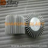 123mm Round AL6063-T5 Extrusion Profiles Heatsinks/Radiator/Cooler for LED Lights