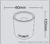 LED-COB Round Downlight lamp Series