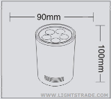 LED-COB Round Downlight lamp Series