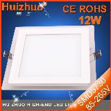 12W panel light led light panel glass 12w led panel lighting dimmable hui zhuo light