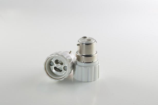 B22-GU10 lamp base socket high quality ,best-seller