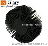 160mm LED Heat Sinks High Power Aluminum Extruded Profiles Cooling