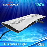 programmable flowing 120w led aquarium light with timer fixture