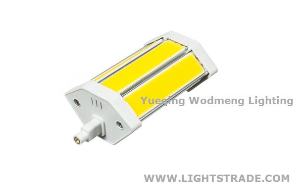 8w 600lm halogen lamp R7S led with CE ROHS