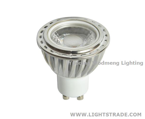 High power dimmable 4w 240lm GU10 led spot light