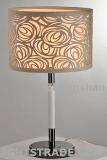 Modern Metal Table lamp, Table Light, with Fabric Shade