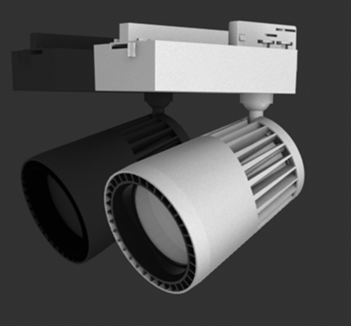 35W/40W 2014 New Design ,Bridgelux /Citizen COB chip LED Track Light