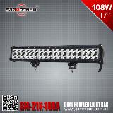 17 Inch 108W Dual Row LED Light Bar