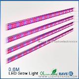 LED T8 grow light 0.6m red tube 30W for plant growing