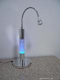 LED Table Lamp with Glitter Inside Base, Suitable for Home Decoration, 3W Power