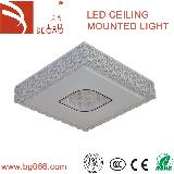 Square LED ceiling light, 24W, measures 470*470mm, EPISTAR chips