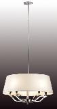 White Fashion Fabric shade Pendant Lamp for home & villa