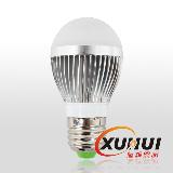 Silver and Golden Aluminum 3W/5W/7W LED Bulb Light