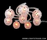 Hot Sale New Design Glass Ceiling Light, Ceiling Lamp, Pink