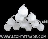 Hot Sale New Design 10 Sockets Glass Ceiling Light, Ceiling Lamp