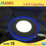 12W double color round LED downlights