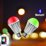 smart Bluetooth LED Bulb,dimmable light bulbs,color changing led lights